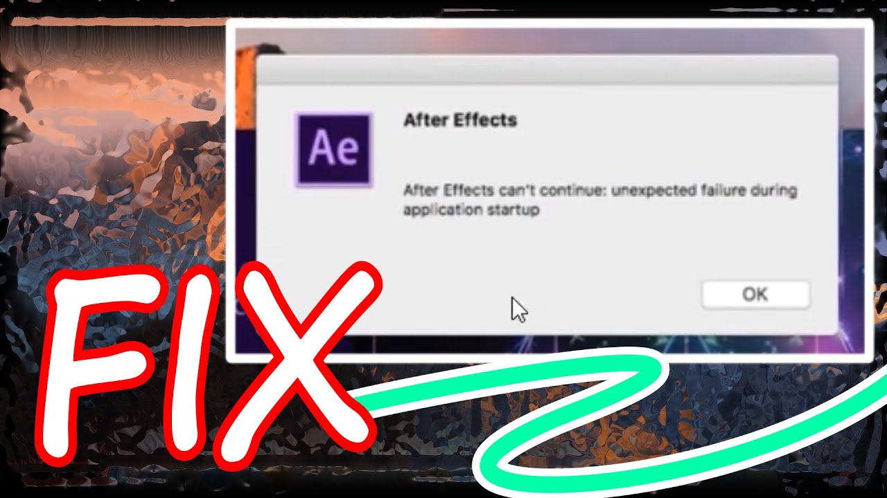 Adobe after Effects ошибки. After Effects ошибка при запуске. After Effects crash. Failure after Effects.