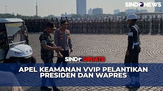 Pimpin Apel Keamanan VVIP, Panglima TNI dan Kapolri Tiba di Monas