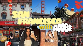 travel vlog | brand trip with adobe in san francisco - photoshop summit