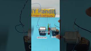 electricity generator diy simple and easy #shorts  | DIY pandit