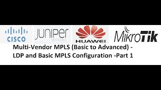 Multi-Vendor MPLS (Basic to Advanced) - LDP and Basic MPLS Configuration -Part 1