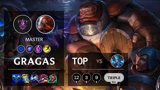 Gragas Top vs Gwen - EUW Master Patch 11.15