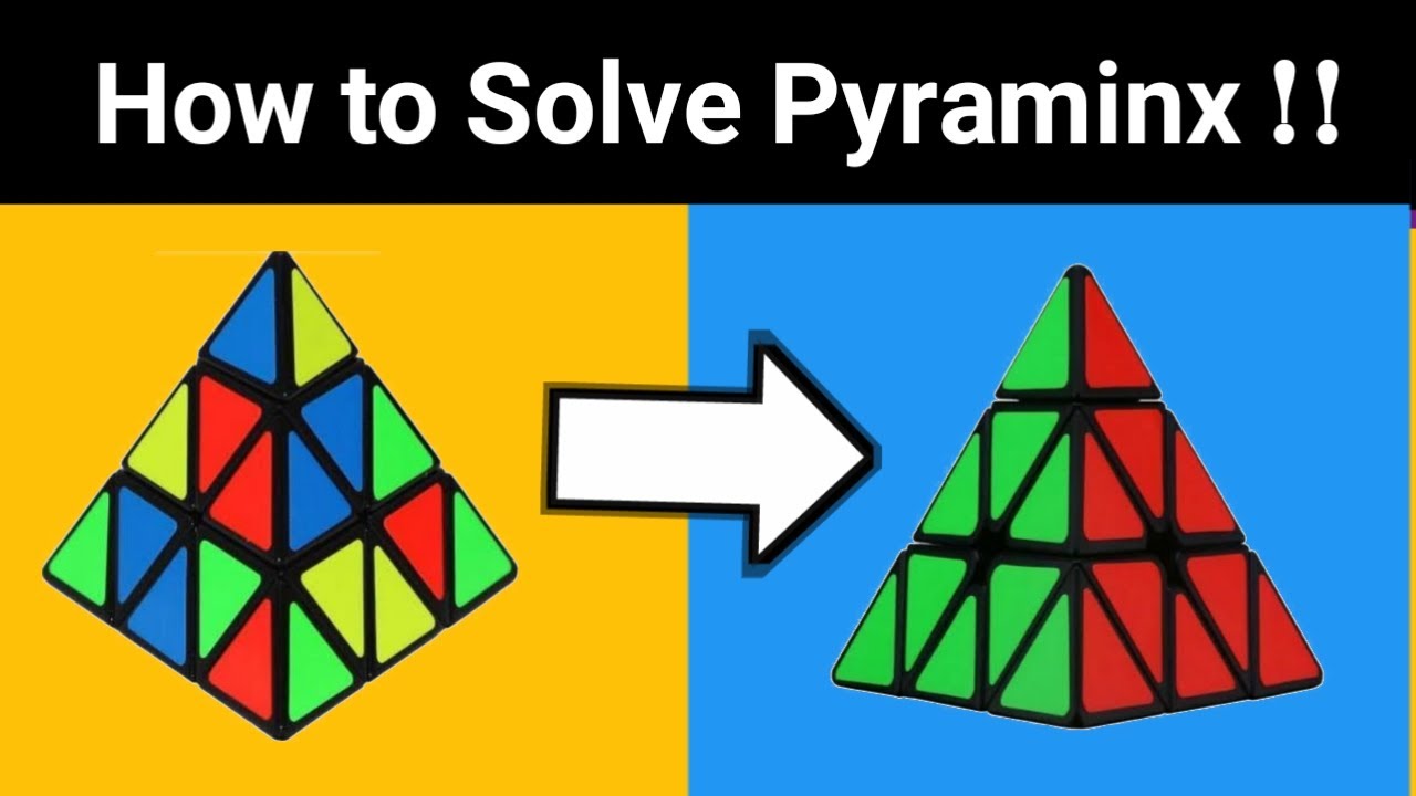 How To Solve Pyraminx Cube Youtube