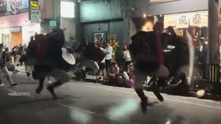 『名門』沖縄県北谷町謝苅区青年会 旧北谷村謝苅二区青年会　Eisa Drum DanceJA-GALU Youth Club From  Chatan town Okinawa Japan