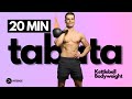 20 min Kettlebell TABATA Workout | Kettlebell & Bodyweight  | Intense Dynamic HIIT