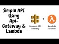 AWS API Gateway + AWS Lambda + AWS Cloud front
