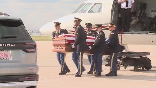 Procession carries body of soldier killed in Lithuania home to Joliet — WGN Evening News