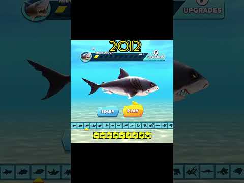 Evolución de Hungry Shark Shark Gaming || #shorts_Shark_Gaming