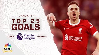 Top 25 Premier League goals of January 2024 | NBC Sports