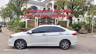 🦄 Sedan Nhật màu đẹp form đẹp cực HOT | Honda City 2017 số tự động form mới nhìn đẹp thật 0913633466