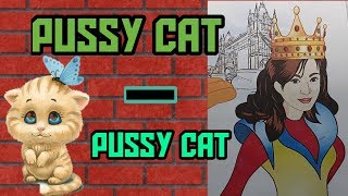 || English Rhymes for kids || Pussy cat Pussy cat || Lkg/ukg/ nursery  Rhymes ||