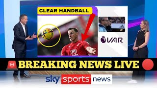 VAR ADMITS MASSIVE ERROR AFTER ARSENAL DENIED CLEAR PENALTY! OUTRAGEOUS DECISION!