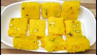 Coconut Mawa Burfi | Kesar Khopra Pak | Nariyal Burfi | Diwali Special Sweets Recipe | Indian Sweets