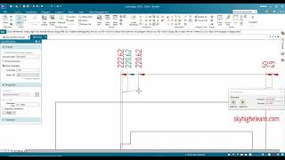How to jog dimension in Solid Edge