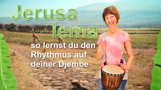 So lernst du den Song Jerusalema Master KG  Ft. Nomcebo auf der Djembe