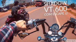 Shadow 600 Escape JJ E Um Pouco De Estrada