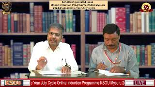 Online Induction Programme Scholarship related issue