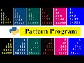 Number Pattern | Part 1 | Python Pattern Programs
