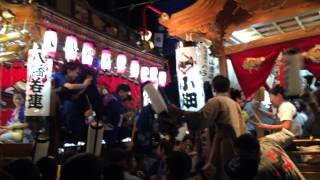 2015 水窪祭り　小畑vs八幡