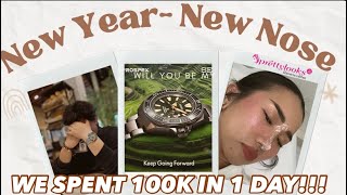 MY NON SURGICAL NOSE LIFT Experience at Pretty Looks | SEIKO dream watch for my girlfriend