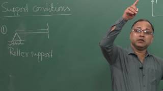 Lecture 5 - Support Conditions