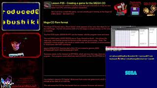 Lesson P35 - Creating a game for the MEGA CD - 68000 Assembly