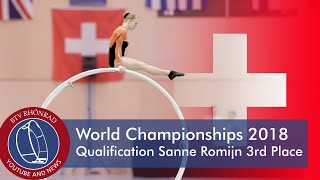 World Championships in Gymwheel 2018 Sanne Romijn Qualification Round 3rd Place