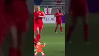 FUNNIEST FAILS & BLOOPER IN Women's FOOTBALL2,TRY NOT TO LAUGH.#shorts #shortsfeed #football #sports