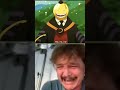 pedro pascal crying korosensei death