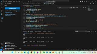 Part 19 :DELETE Method Example REST API JSONPLACEHOLDER using Vscode Python requests library