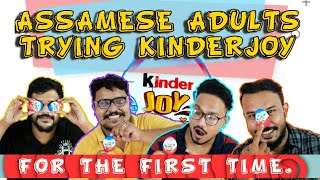 ADULTS TRY KINDERJOY FOR THE FIRST TIME