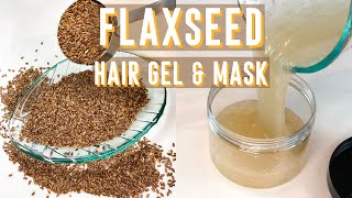 DIY FLAXSEED GEL For Natural Hair GROWTH [QUICK & EASY RECIPE]