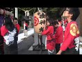 2011.10.8　松川ちょうちん祭り　原東太鼓台③