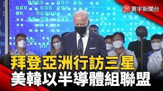 拜登亞洲行訪三星 美韓以半導體建立戰略聯盟 @globalnewstw