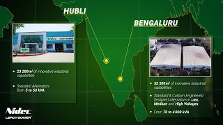 Nidec Leroy-Somer Factories in India : Hubli and Bengaluru