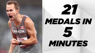 All 21 medals Canada won at the Tokyo 2020 Paralympics in 5 minutes