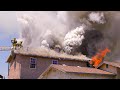 LAFD Working House Fire: FS77 (Sun Valley)