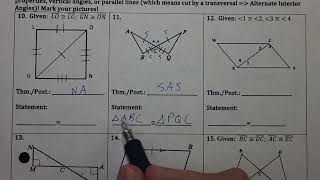 Lesson 5-2 Notes: Congruent Triangles (2025)