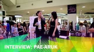 MC JULENE - พิธีกรงาน Super Star Close Up - Interview Pae-Aruk-  เป้ อารักษ์