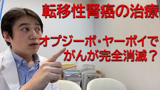 転移性の腎癌の薬物療法　オプジーボ・ヤーボイでがんが完全消滅？