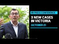 Victoria records three new coronavirus cases | ABC News