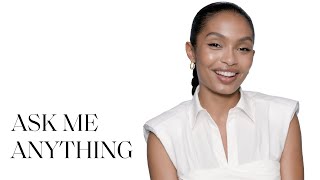 Yara Shahidi On ‘Marvel’ Dream Role and Being Mixed Up with Gigi Hadid | Ask Me Anything | ELLE