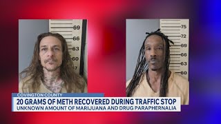 20 grams of meth recovered during traffic stop