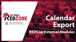 REDZone - Calendar Export