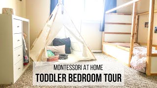 MONTESSORI TODDLER BEDROOM TOUR