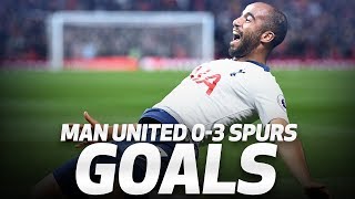 LUCAS MOURA'S DOUBLE AT OLD TRAFFORD | Manchester United 0-3 Spurs