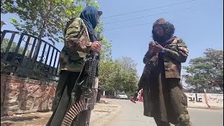 Strong Taliban presence seen on the streets of Kabul