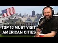 Top 10 Must Visit American Cities REACTION | OFFICE BLOKES REACT!!