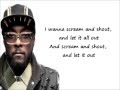 Will.i.am - Scream and Shout ft. Britney Spears ( Lyrics ) ( Clean )