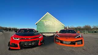 2023 Corvette C8 Z06 vs Camaro ZL11LE at VIR from C8 Z06 PDR